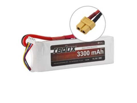 Pakiet Akumulator Redox LiPo 11,1V 3300mAh 30c