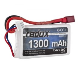 Pakiet Akumulator Redox LiPo 7,4 1300mAh 20c