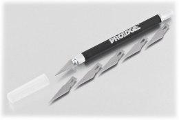 Proedge - Nóż #4 Grip Soft Handle (czarny) + 5 ostrzy #11 [#31044]