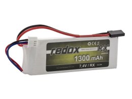 Redox 1300 mAh 7,4V - Pakiet LiPo RX