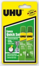 Klej Epoksydowy Epoxy Quick Set UHU 2x10 ml blister