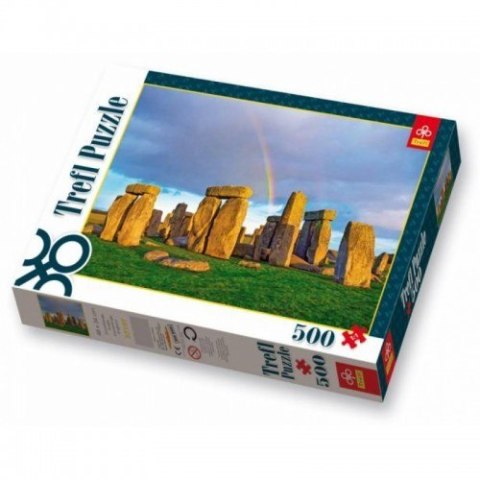 Puzzle "Stonehenge, Anglia" 500 Elementów Trefl