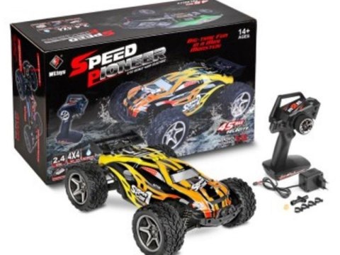 Samochód Monster Truck 4WD 2.4GHz Wl Toys 1:12