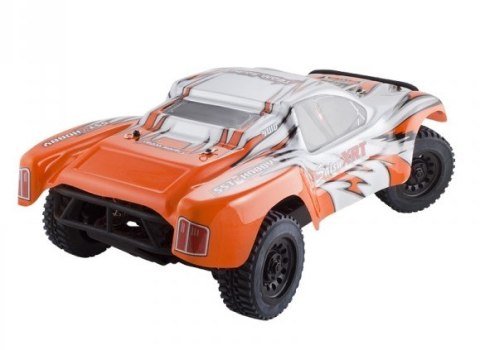 Samochód elektryczny SHORT COURSE RTR 1:10 Off-Road (srebrno-pomarańczowy) - SST