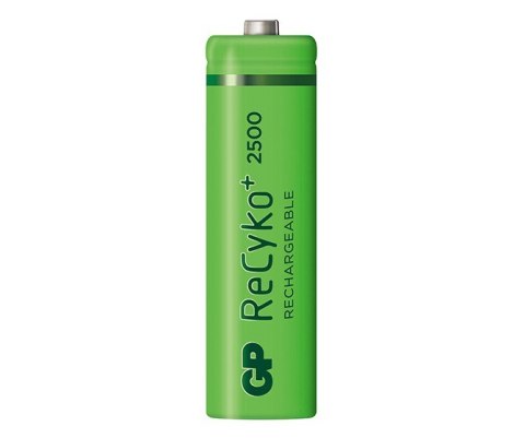 GP Akumulatory ReCyko+ Baterie wielokrotnego ładowania NiMH AA 2500 Series 2450 mAh 4 szt.