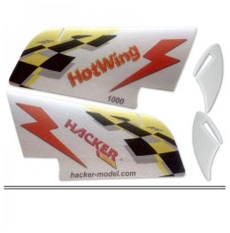 Hotwing 1000 ARF Red - Latające skrzydło Hacker Model