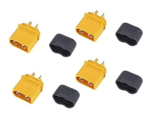 KONEKTOR XT60 XT60H z osłoną AMASS wtyczka gniazdo