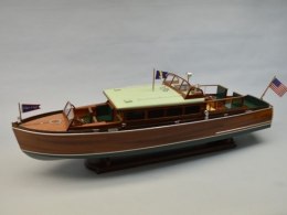 Łódź - Łódź podmiejska 1929 Chris Craft 38' Commuter Boat Kit 1:12 - DUMAS