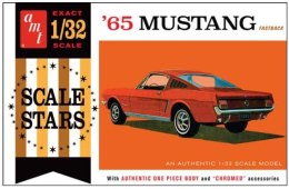 Model plastikowy - Samochód 1965 Ford Mustang Fastback 1:32 - AMT