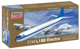 Model plastikowy - Samolot L-188 Electra Demonstrator 1:144 - Minicraft