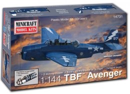 Model plastikowy - Samolot TBM Avenger USN 1:144 - Minicraft