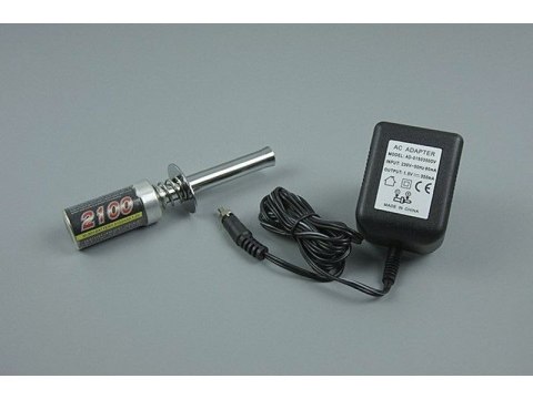 Zestaw - klips z akumulatorem 2100 + ładowarka sieciowa