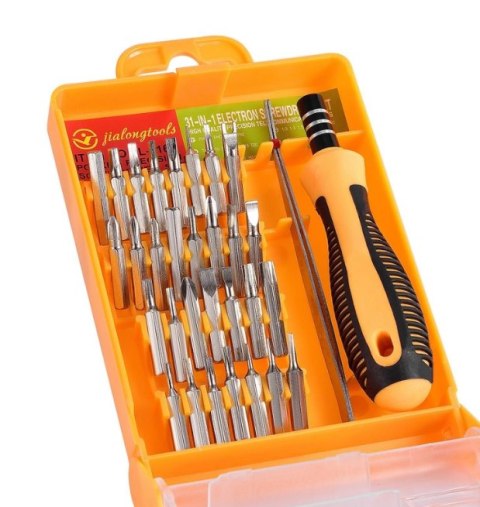 Zestaw narzędzi precyzyjnych + pęseta 32w1