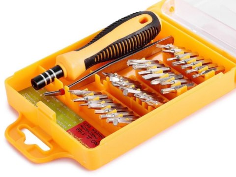 Zestaw narzędzi precyzyjnych + pęseta 32w1