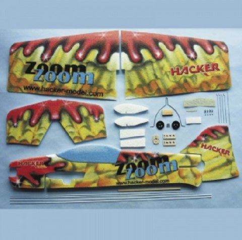 Zoom Zoom 4D ARF Red - Samolot Hacker Model
