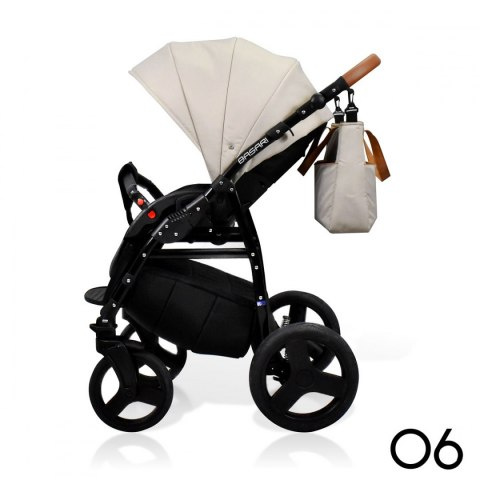 BASARI 3w1 wózek głęboko-spacerowy z fotelikiem samochodowym 0-13kg Elite Design Group - kolor 06