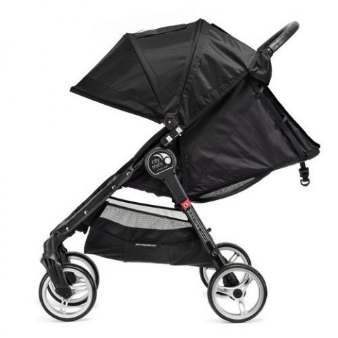 Baby Jogger City Mini 4W 4-Wheel Pałąk Gratis wersja spacerowa - black/grey