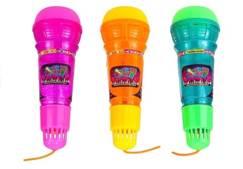 Mikrofon Na Baterie Echo Ze Światłem 3 Kolory
