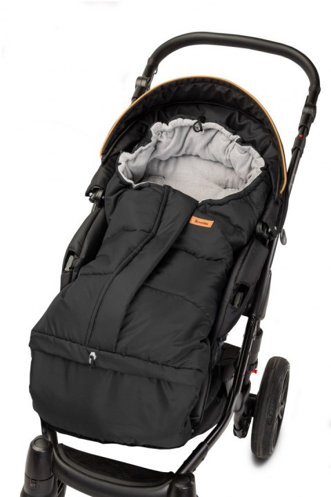 Śpiworek Combi 3w1 Sensillo polar - BLACK/GREY