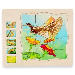 Puzzle warstwowe motyl Onshine