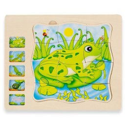 Puzzle warstwowe żaba Onshine
