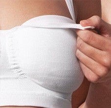 #3100 Bezszwowy biustonosz do karmienia Carriwell GelWire - Polka