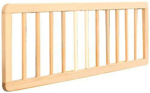Barierka ochronna do łóżka Clippasafe Naturalne Drewno