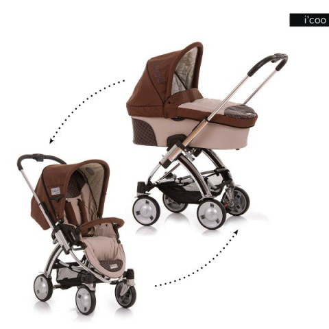 ICoo Pii + fotelik Comfort 0+