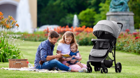 Kinderkraft Wózek Spacerowy CRUISER Grey