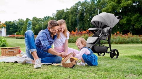 Kinderkraft Wózek Spacerowy CRUISER Grey