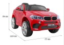 Pojazd BMW X6M Lakierowany Czerwony