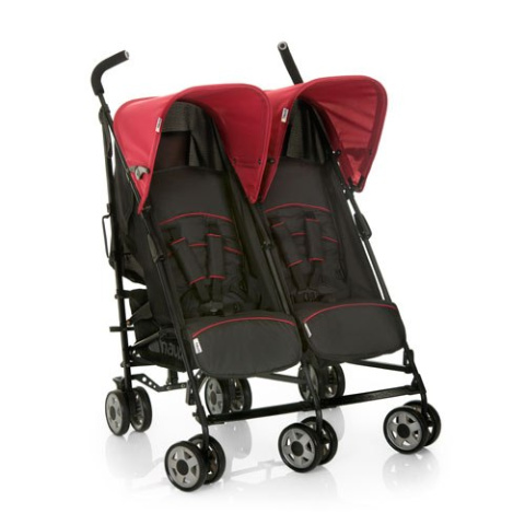 HAUCK TURBO DUO Podwójna spacerówka wózek bliźniaczy