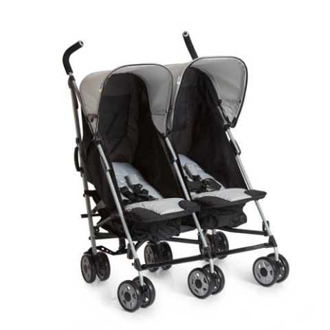 HAUCK TURBO DUO Podwójna spacerówka wózek bliźniaczy