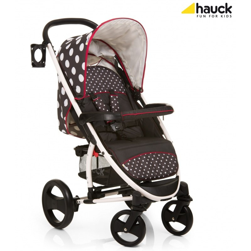 Spacerówka Hauck Malibu XL DOTS BLACK Mulan Sklep Dla Dzieci