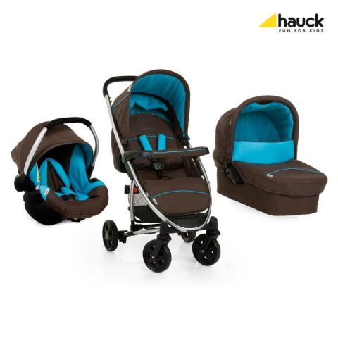 Wózek wielofunkcyjny HAUCK MIAMI 4 TRIO SET 3W1 coffee capri