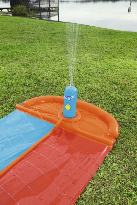 Ślizg H2O GO! 549cm Prysznic Szalony Wyścig BESTWAY