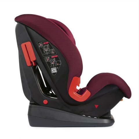AKITA CHICCO fotelik samochodowy 9-36 kg - RED PASSION