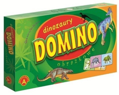 Domino Dinozaury gra 0555 ALEXANDER p16