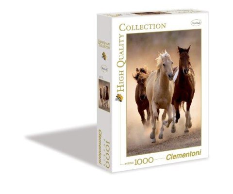 Clementoni Puzzle 1000el Konie w galopie 39168 p6