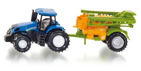 SIKU 1668 Traktor ze spryskiwaczem upraw