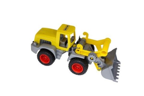 Wader-Polesie 44884 "ConsTruck", traktor-ładowarka w siatce, mix cena za 1 szt