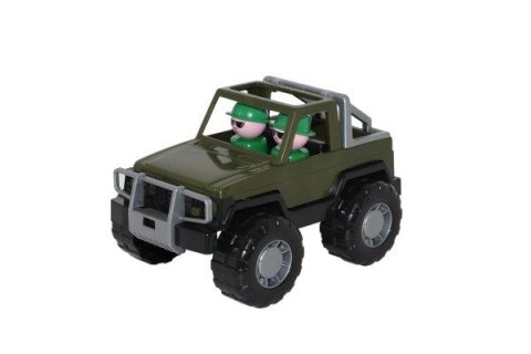 Polesie 47038 "Safari", samochód Jeep wojskowy w siatce