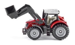 SIKU 1484 Traktor Massey Ferguson z przednią ładowarką