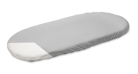 Sensillo prześcieradło na materacyk do wózka 35×75 cm - JERSEY SZARY