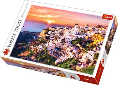 Puzzle 1000el Zachód słońca nad Santorini 10435 Trefl p6