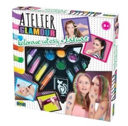 Atelier Glamour Kolorowe włosy i tatuaże w pudełku 00868 DROMADER