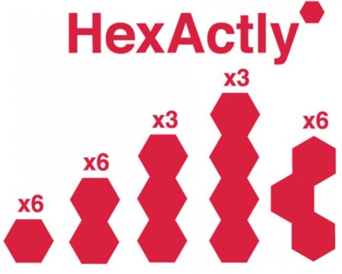 HexActly Drewniane Klocki Fat Brain Toys. Wiek 3 +