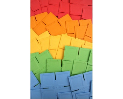 Klocki Kwadraty Dado Dado Cubes, Wiek 3+