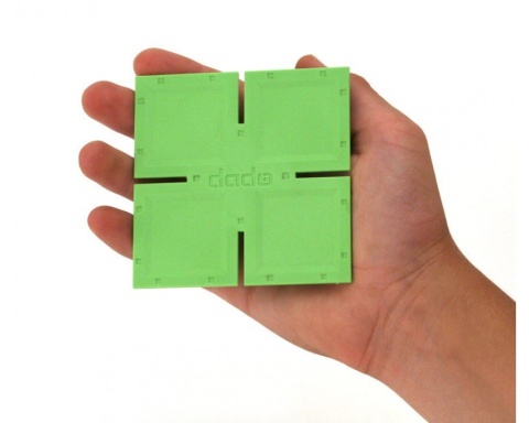 Klocki Kwadraty Dado Dado Cubes, Wiek 3+