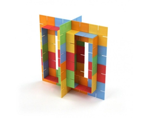 Klocki Kwadraty Dado Dado Cubes, Wiek 3+